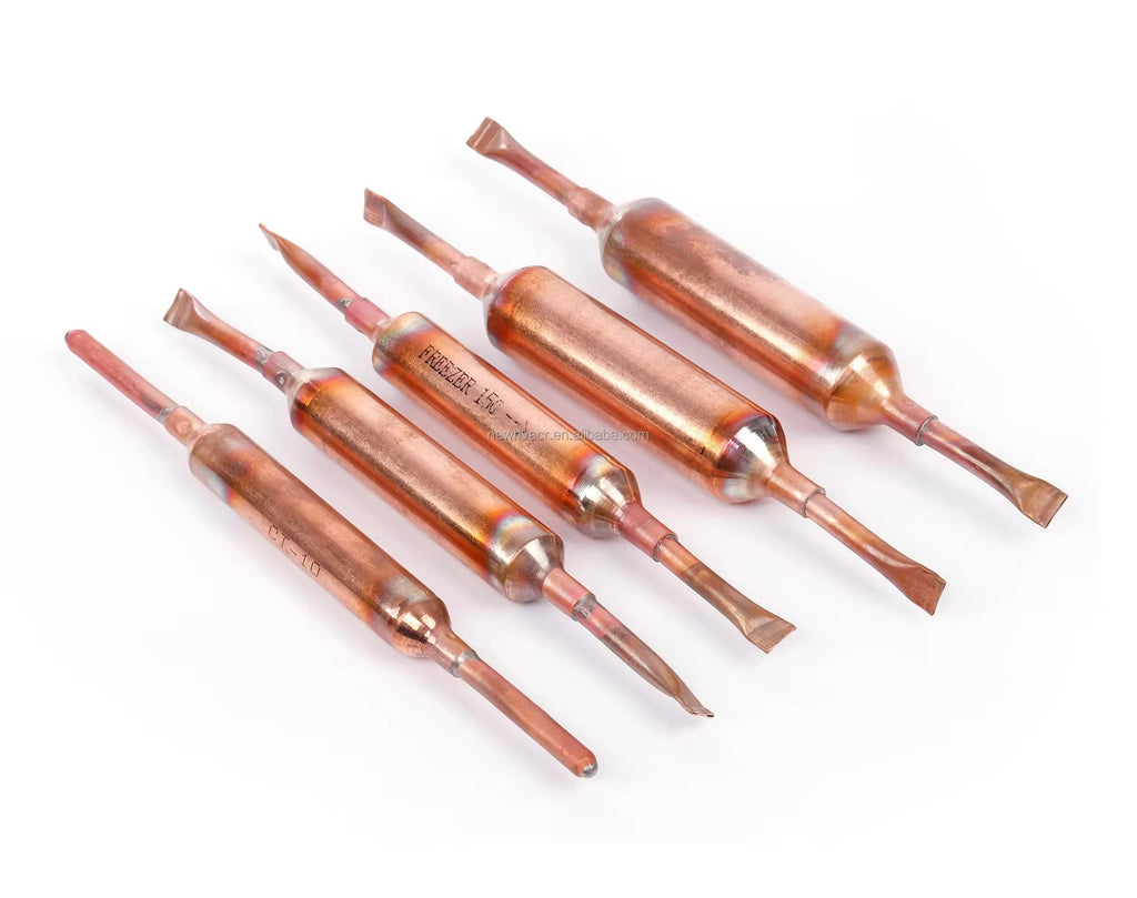 Copper Capillary Tube Filter Drier – Liquid Line Filter Drier with Integrated Capillary for Commercial Refrigeration