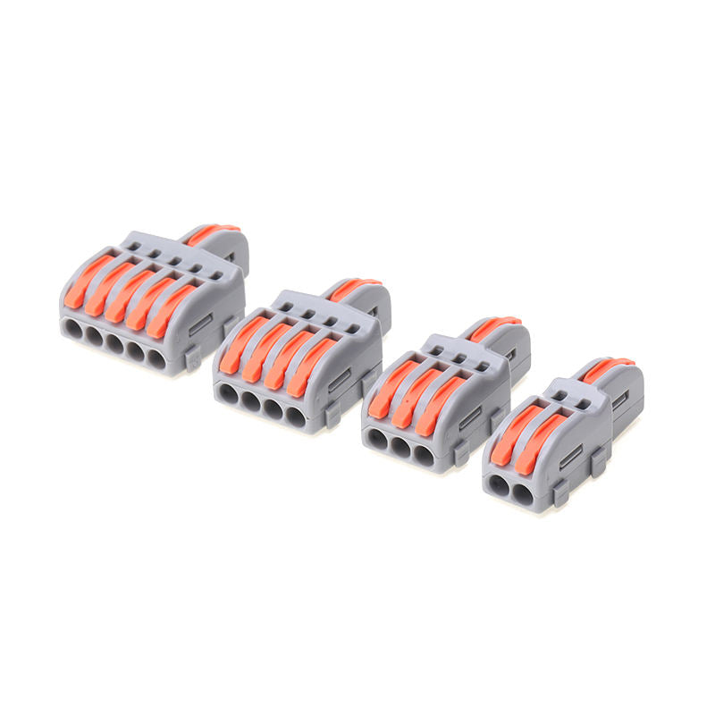 Lever Wire Connector Assortment Kit – 2/3/5 Port Compact Splicing Terminals – Electrical Connector Set with Storage Box