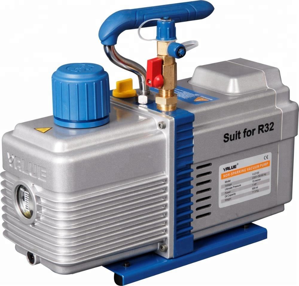 HVAC Vacuum Pump – 3 CFM / 5 CFM – Non-Sparking – Compatible with R32 & R410A Systems