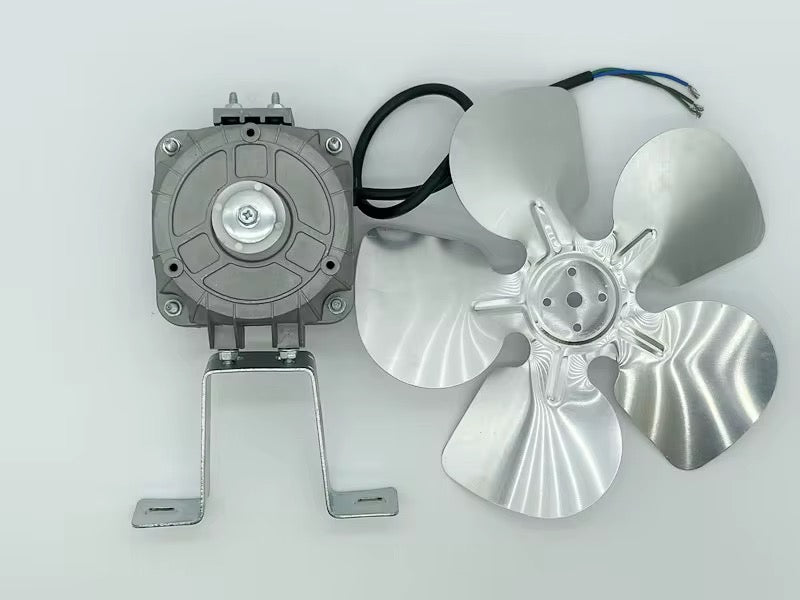 Commercial Refrigerator Condenser Fan Motor Assembly with Aluminum Fan Blade
