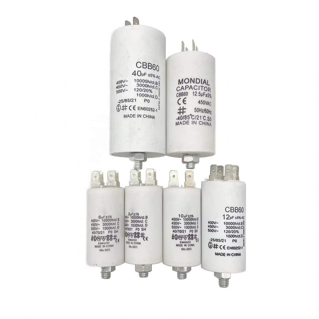 CBB60 Motor Run Capacitor 450VAC
