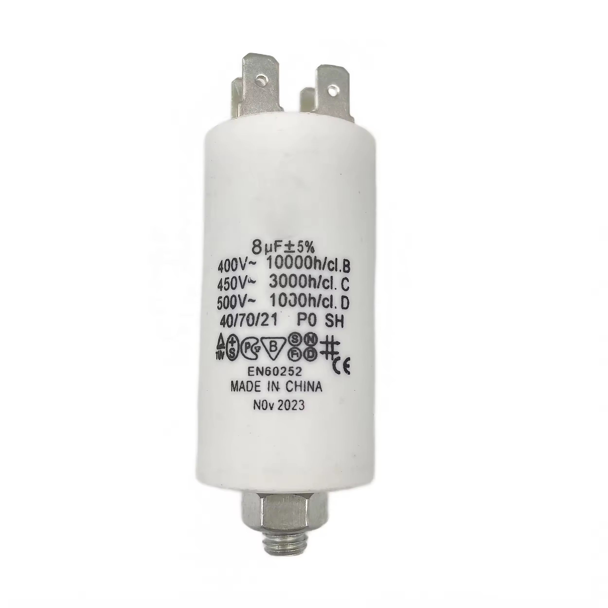 CBB60 Motor Run Capacitor 450VAC