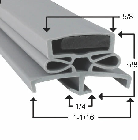 Commercial Refrigeration Door Gasket – OEM Replacement & Custom Extrusion Profiles