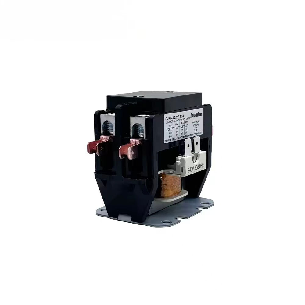 2 Pole 30/40 Amp HVAC Contactor 24V Coil – AC Definite Purpose Contactor for Air Conditioner & Heat Pump